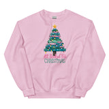 All Booked For Christmas Sweatshirt, Bookish Holiday Crewneck Sweatshirt, Bookworm Christmas Gift