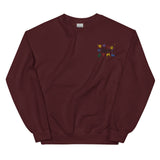 Swiftie Eras Embroidered Symbols Crewneck Sweatshirt