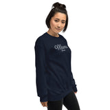 Embroidered Mama Sweatshirt with initials on Sleeve, Custom Mama Established Unisex Crewneck, Personalized Mom Shirt with Date, New Mom Gift