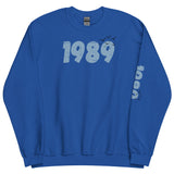 1989 Sweatshirt with birds, Unisex 1989 Crewneck Sweatshirt, TS Version 1989 Shirt