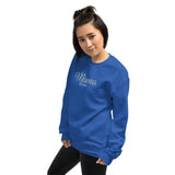 Embroidered Mama Sweatshirt with initials on Sleeve, Custom Mama Established Unisex Crewneck, Personalized Mom Shirt with Date, New Mom Gift