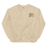 Swiftie Eras Embroidered Symbols Crewneck Sweatshirt