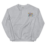 Swiftie Eras Embroidered Symbols Crewneck Sweatshirt