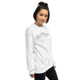 Embroidered Mama Sweatshirt with initials on Sleeve, Custom Mama Established Unisex Crewneck, Personalized Mom Shirt with Date, New Mom Gift
