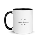"Its Me Hi I'm the Problem its Me" Two Toned Mug, Swiftie Gift Mug, Taylor Fan Funny Coffee CupMug