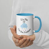 Its Me Hi I'm the Problem Coffee Cup Mug, Funny Girlfriend Mug, TS Lyrics Coffee Cup, Midnights Merch, TS Mug Coffee CupMug with Color Inside