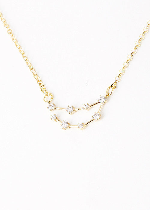 Horoscope Constellation Gold Necklace – Pineal Vision Jewelry