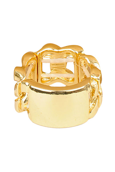 Gold ID Chain Ring - My Jewel Candy