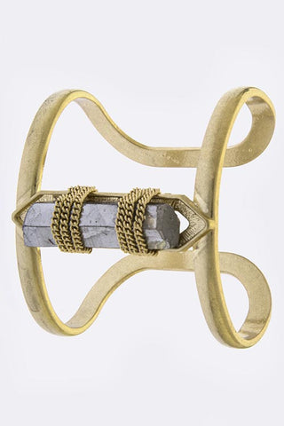 Rock-On Cuff Bracelet - My Jewel Candy