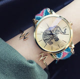 Social Saints Save Elephants Friendship Bracelet Watch