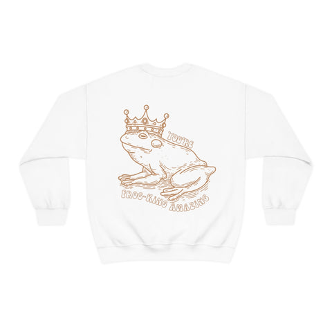 Frog-King Amazing Sweatshirt Unisex Heavy Blend™ Crewneck Sweatshirt
