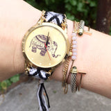 Social Saints Save Elephants Friendship Bracelet Watch