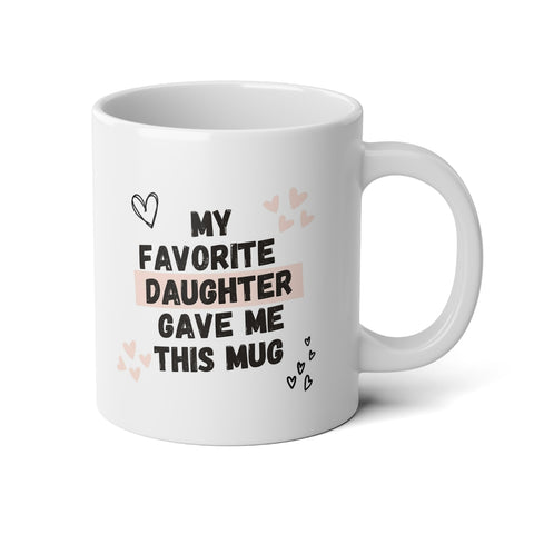 Personalized Cute Gift from Daughter to Mother | Holiday gift for Mom | Birthday Gift from Child | favorite daughter funny gift