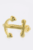 Out of Stock - Gold Ornate Anchor Ring - My Jewel Candy - 1