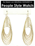 Layered Hoop Earrings (As seen on Selena Gomez & in People Style Watch Magazine) - My Jewel Candy - 2