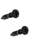 Gunmetal Screw Back Studs - My Jewel Candy - 2