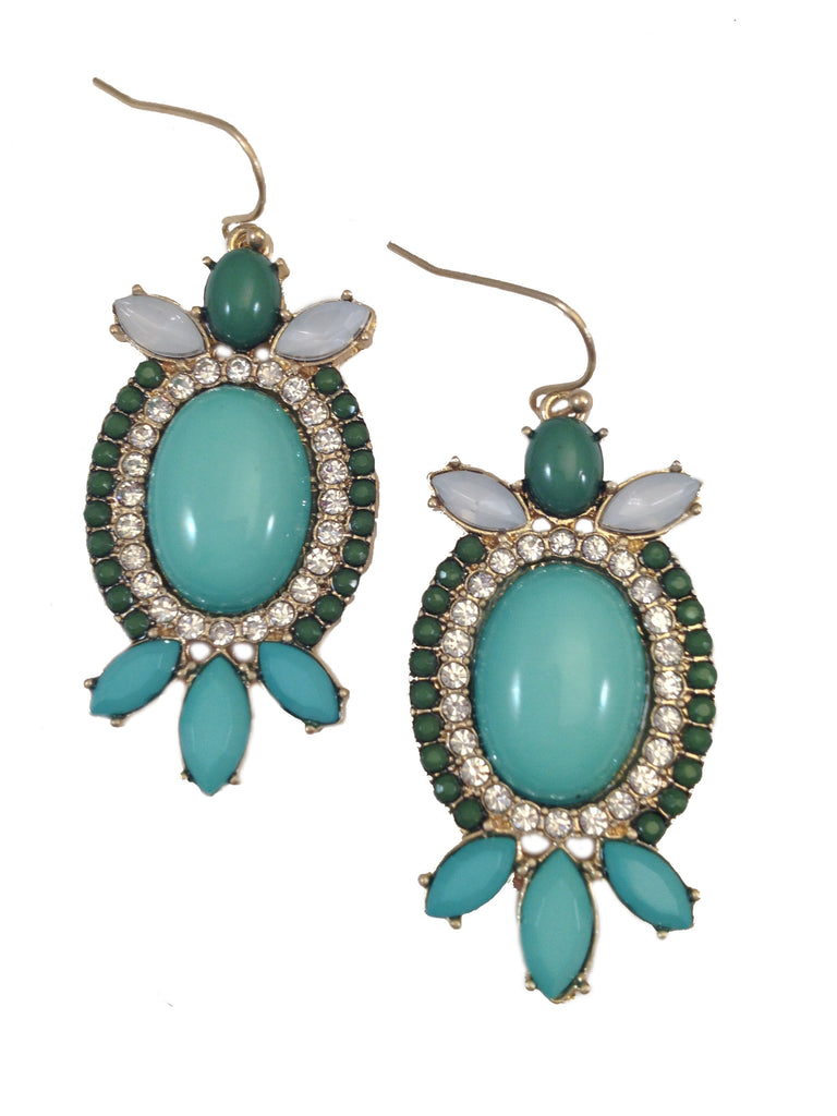 Mint Turtle Earrings - My Jewel Candy