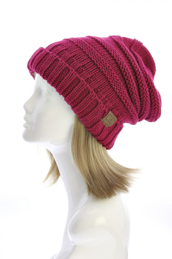 CC Beanie: Slouchy - Pink - My Jewel Candy