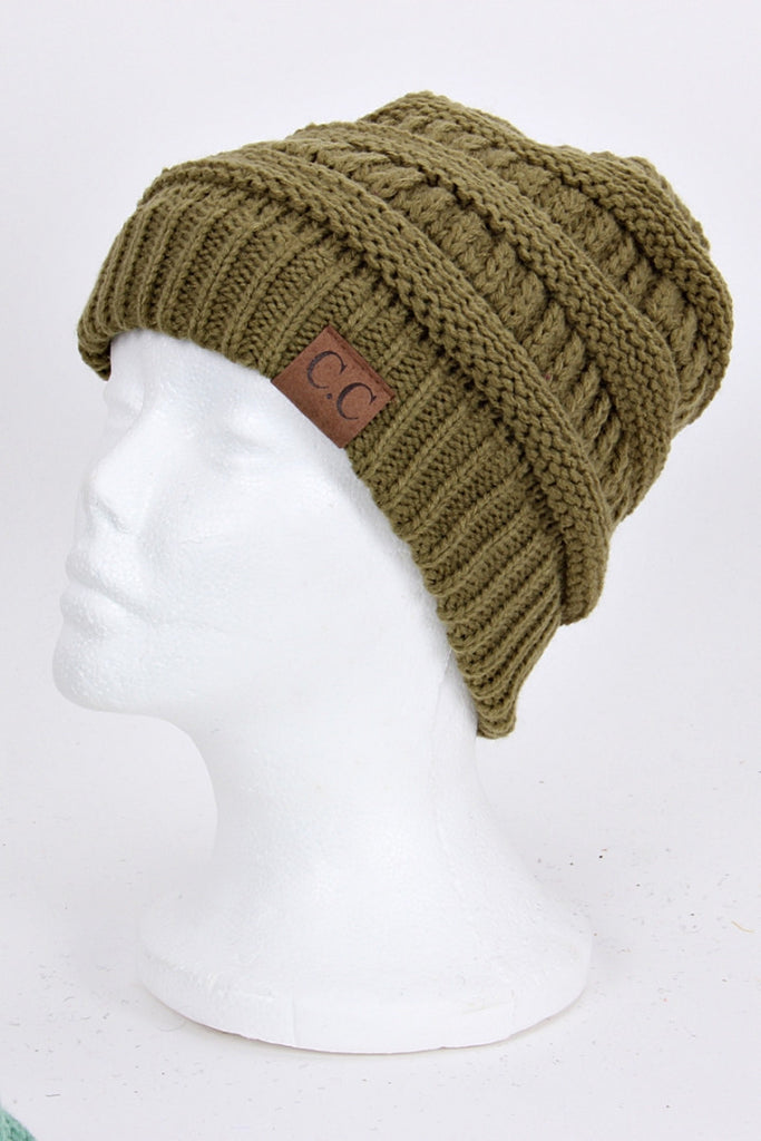 CC Beanie: Olive - My Jewel Candy