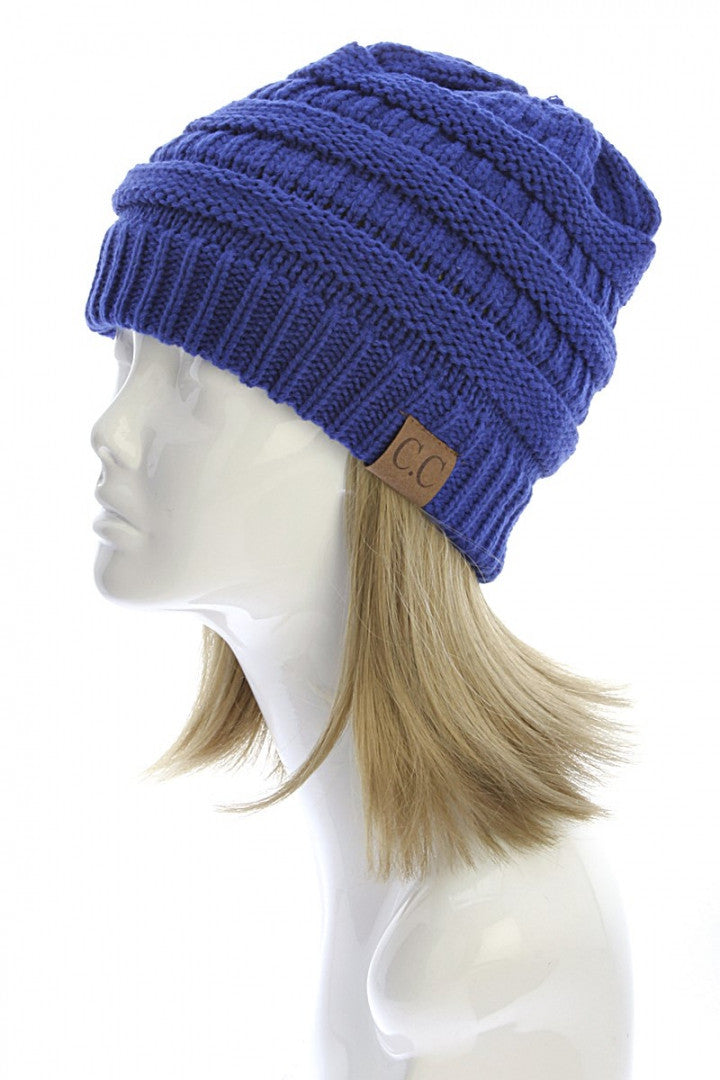 CC Beanie: Royal Blue – Jewel Candy