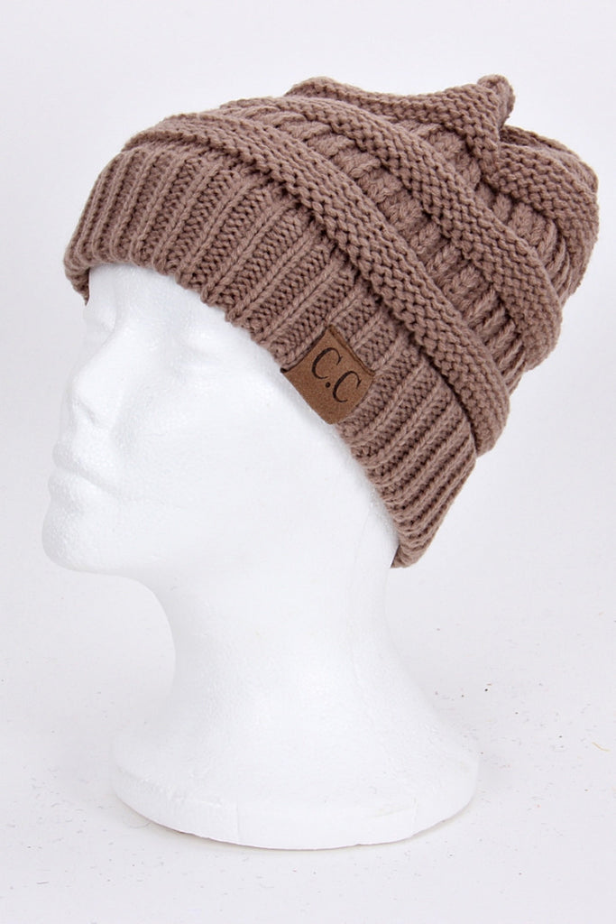 CC Beanie: Taupe - My Jewel Candy