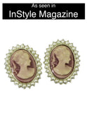 Blush Cameo Earrings - My Jewel Candy - 1