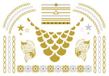 The Charlaine Temporary Jewelry Tattoo IIII (includes 4 sheets) - My Jewel Candy - 1
