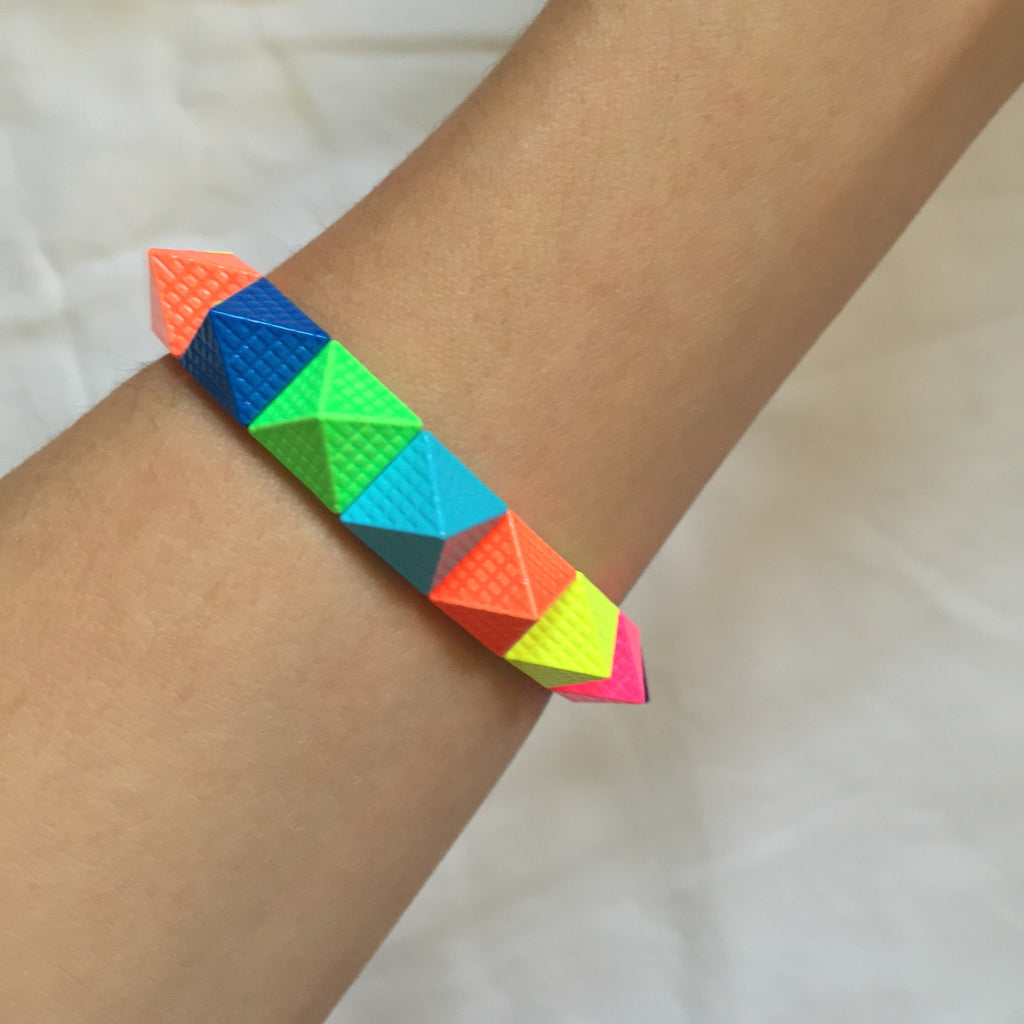 Coloured spike5 Bracelet - My Jewel Candy