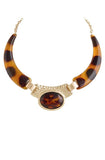 Tortoise Shell Collar Necklace - My Jewel Candy - 2