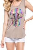 The Mystical Elephant Chakra Tank - My Jewel Candy - 2