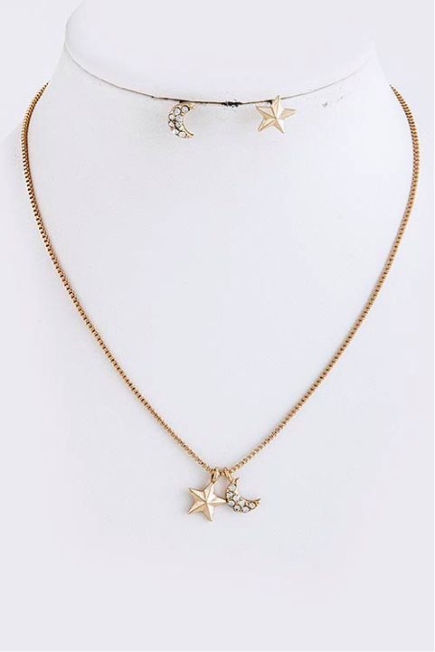 I Love You to the Moon Pendant Necklace - My Jewel Candy - 1
