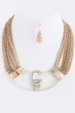 Silver Crescent Sovereign Necklace - My Jewel Candy - 2