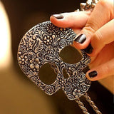 Retro Sugar Skull Pendant (Two Colors) - FREE SHIPPING! - My Jewel Candy - 2