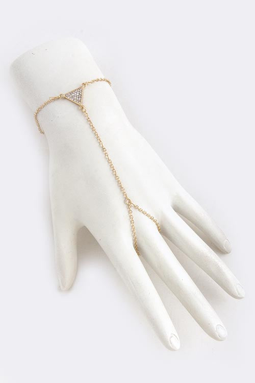 Buy Lucky Jewellery Elegant White Color Gold Plated Finger Ring Bracelet  Hand Harness Hathphool for Girls & Women (76-L1HM-06-W) Online at Best  Prices in India - JioMart.