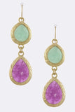 Candy Pop Earrings (Mint Raspberry) - My Jewel Candy - 1