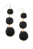 Jingle Balls Earrings (Greys)