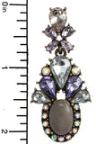Faux Stone Jeweled Drop Earrings - My Jewel Candy - 3