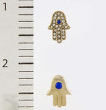 Hamsa Evil Eye Crystal Earrings - My Jewel Candy - 7