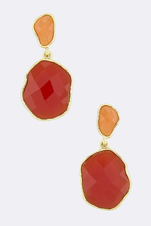 Acrylic Rock Earrings - My Jewel Candy - 1