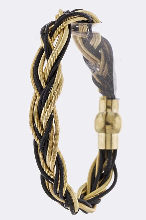 Slinky Braided Bracelet - My Jewel Candy