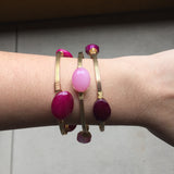 Simple Stone Bracelets - My Jewel Candy - 3