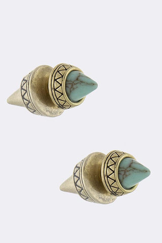 Cone Double-Sided Earrings - My Jewel Candy - 1