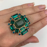 "The Empire is Ours" Ring (emerald green)