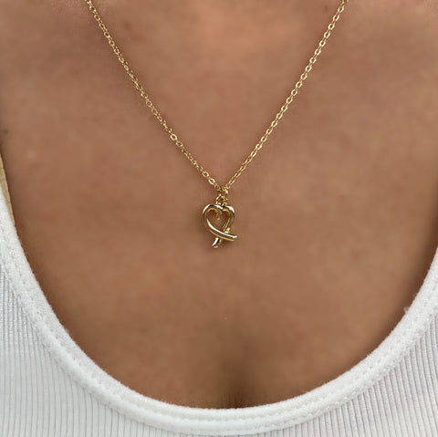 Heart Infinity Necklace