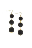 Jingle Balls Earrings (Greys)