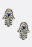 Hamsa Earrings - My Jewel Candy - 2