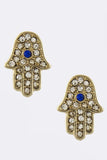 Hamsa Earrings - My Jewel Candy - 1