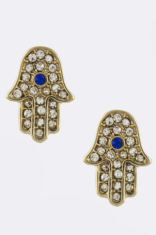 Hamsa Earrings - My Jewel Candy - 1