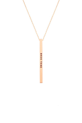 Bride Tribe Pendant Necklace