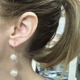 Double-Sided Dangle Earrings (Crystal Encrusted) - My Jewel Candy - 5